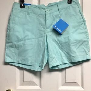 Bluish green Columbia NWT shorts